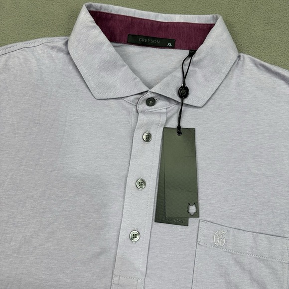 Other - Greyson‎ Spirit Polo Mens XL Dewberry Lilac Purple Golf Performance Pima Stretch